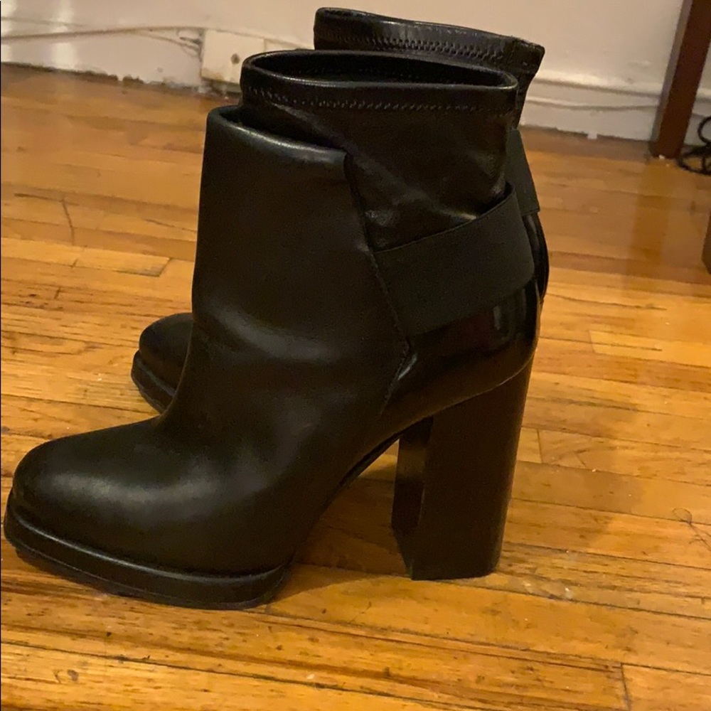 & Other Stories Black Heel Boots